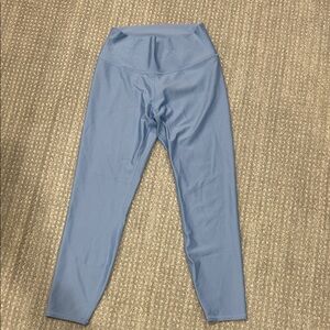 ALO women's 7/8 airlift Blue Leggings